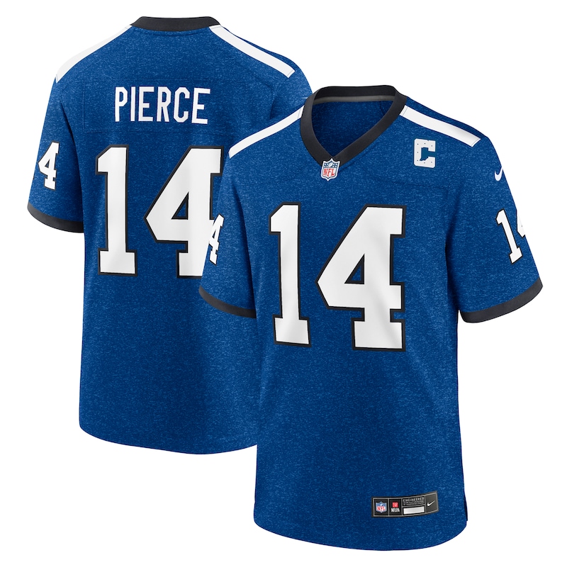 None Alec Pierce IND Colts Classic Official Jersey Game Day Wear
