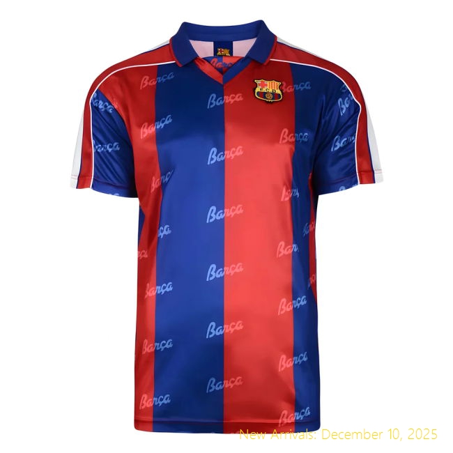 Barca Score Draw Barcelona 1994 Retro Football Durable Shirt