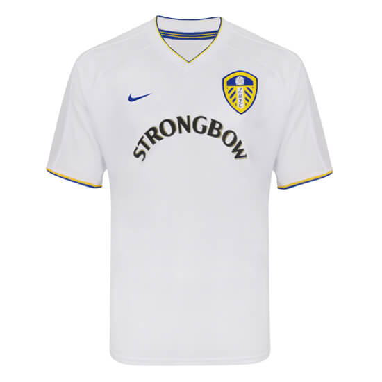 High Performance LEEDS UNITED RETRO 2001 HOME FOOTBALL SHIRT