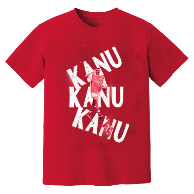Kanu Arsenal Premier League Legend supporter T-Shirt (Men