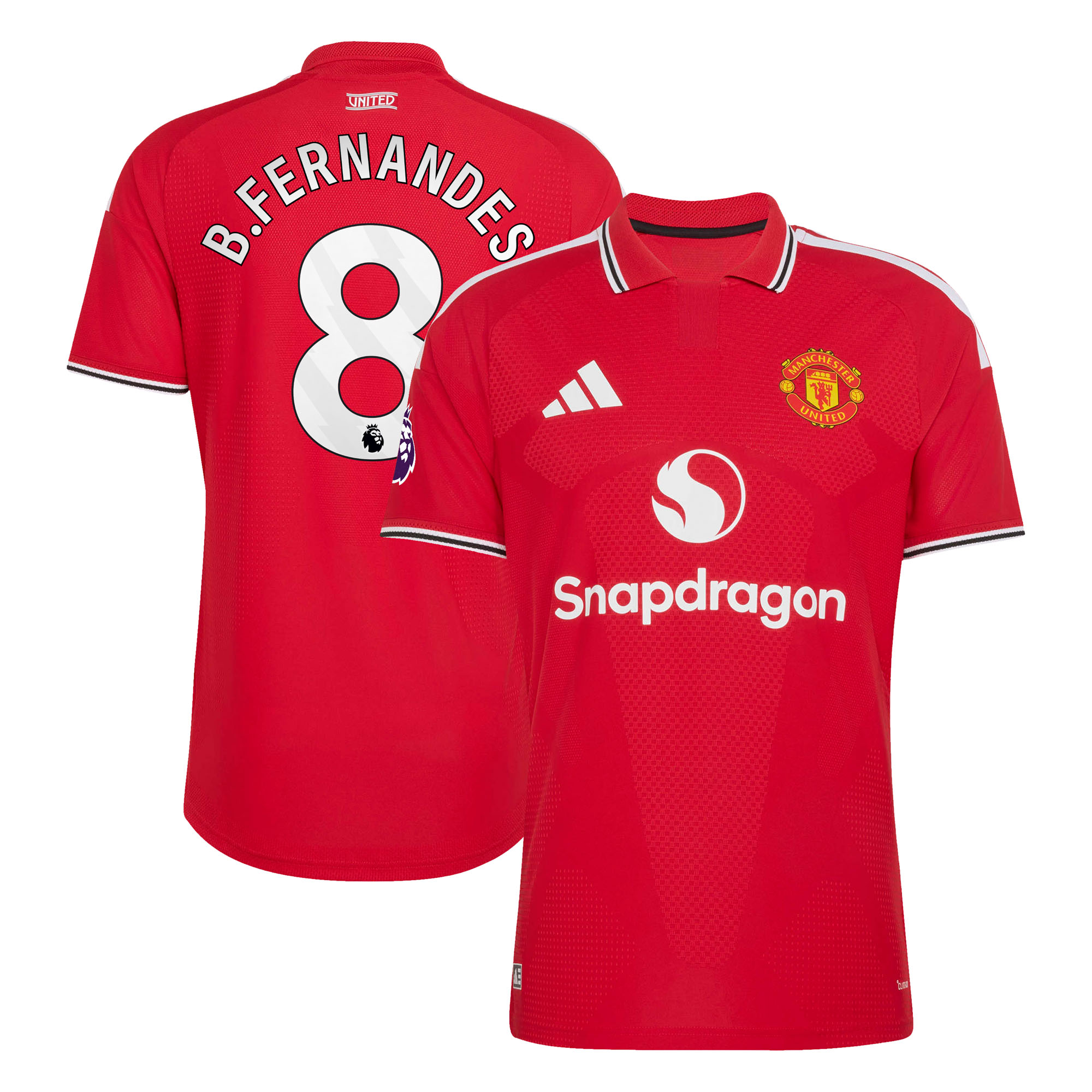 [SJH] Bruno Fernandes Manchester United 2026/27 Home Authentic Jersey - Red