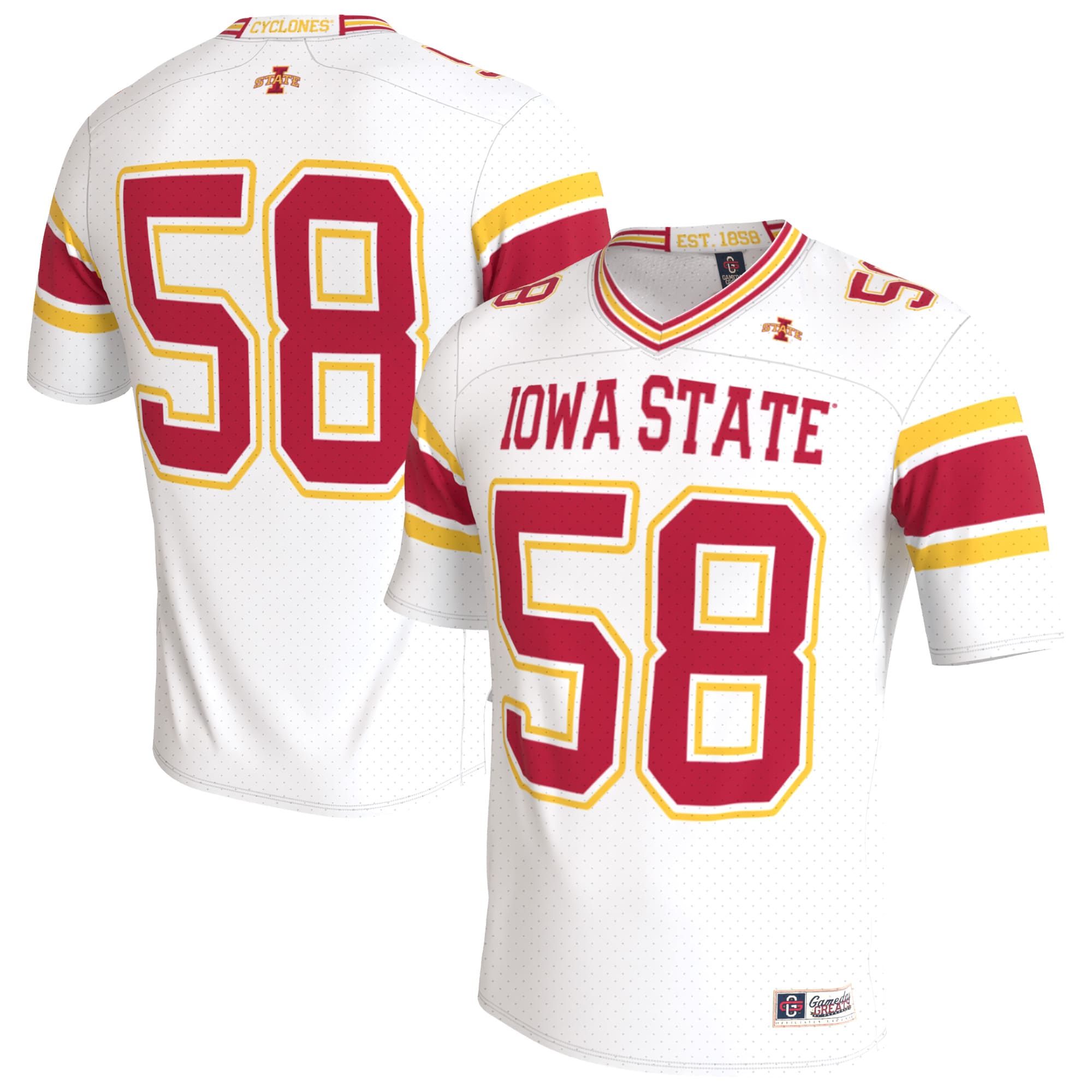 Iowa State Cyclones GameDay Greats Youth Lightweight Collegiate Football Whiteout Fashion 2026/2027 Football Jersey