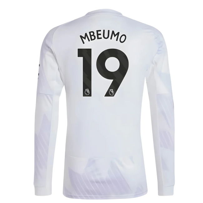 2025-2026 Man Utd Long Sleeve Away Kit (Mbeumo 19)