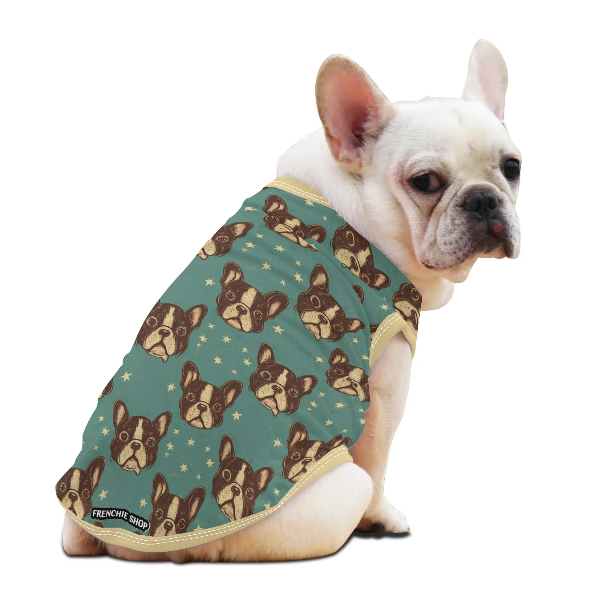 French Bulldog Gus Shirt For Frenchies Frenchie Shop Original Durable Dog Item