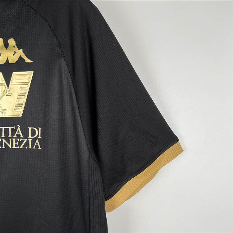 Venezia FC 2324 Home Black Soccer Jersey Football Shirt - Official