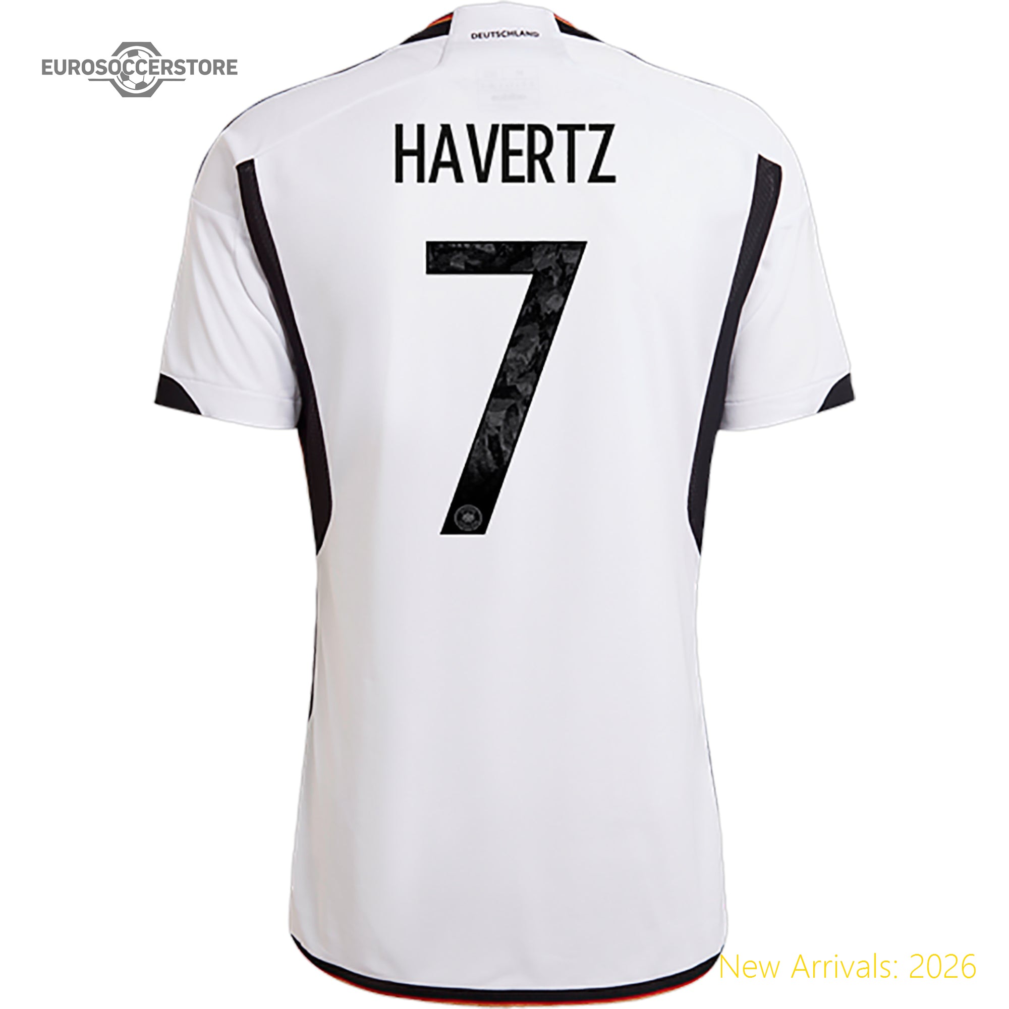 Iconic Design Authentic Ger Kids Football Star Home Jersey 2022