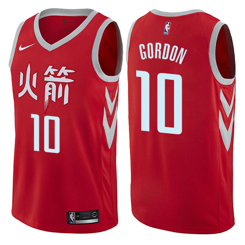 Red Nike Houston Rockets #10 Jersey - Fabric Basketball Jersey