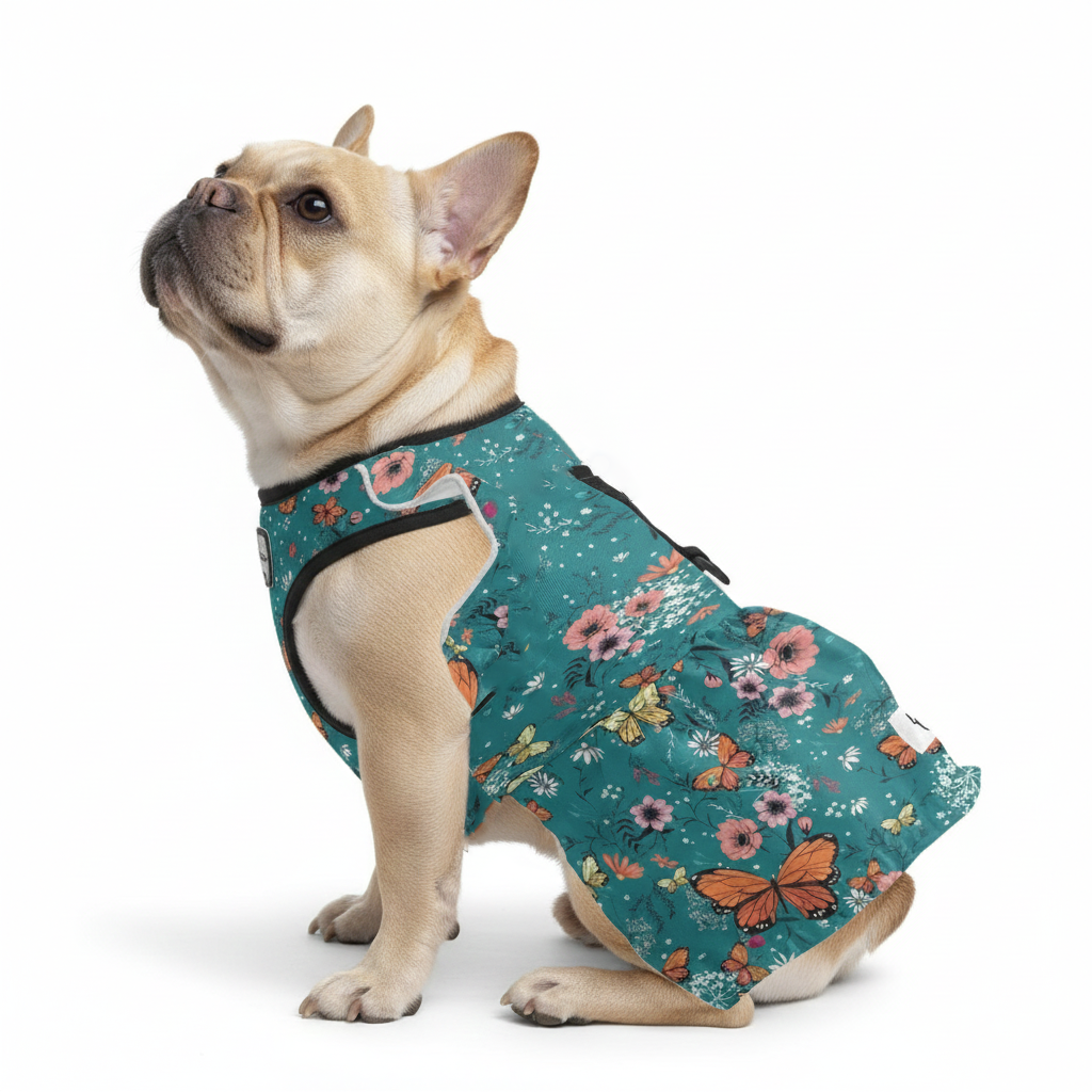 Cozy Pet-Lover Cleo - French Bulldog Dresses For Females for Home Use
