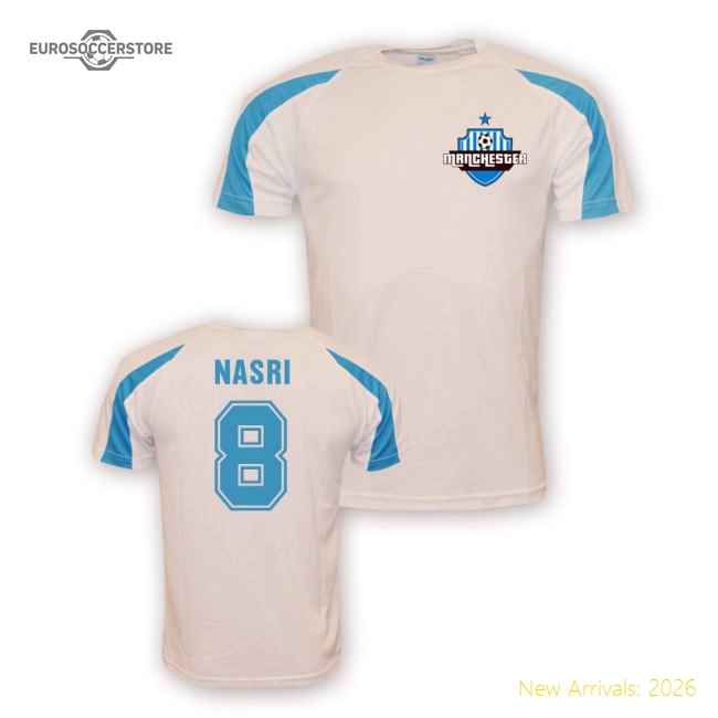 Samir Nasri Man City Sports Training Jersey white - Kids