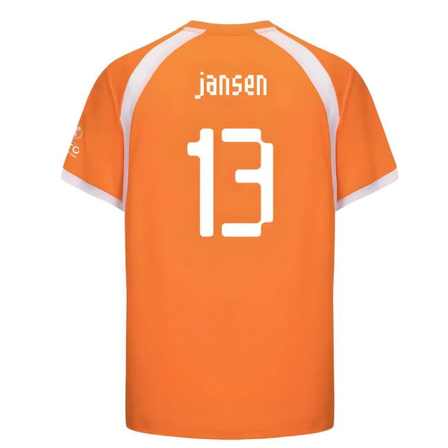 2025 Netherlands WEC Poly T-shirt (Orange) - Mens (Jansen 13)