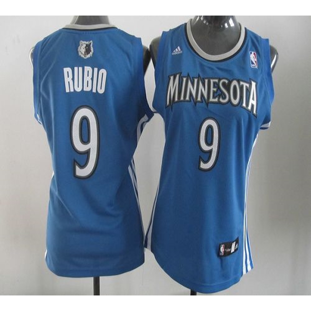 Fan Favorite Exclusive Men's MIN #9 Ricky Blue Basketball Jersey