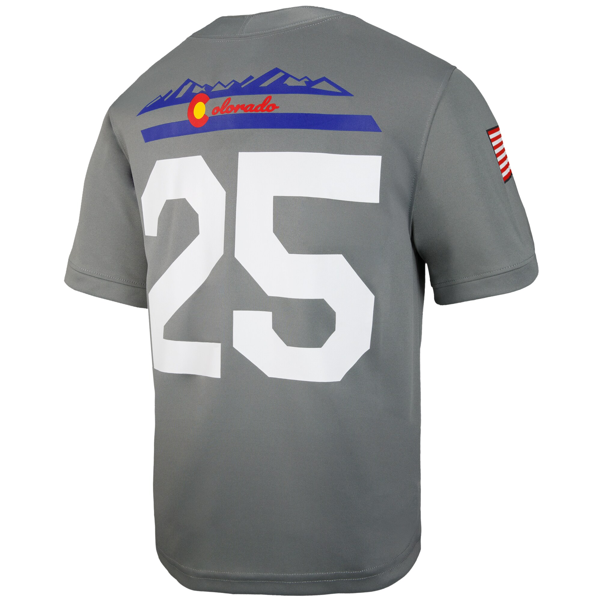 [NJP] Air Force Falcons Youth APLS Fighting Falcon Collection Football Game Jersey - Gray