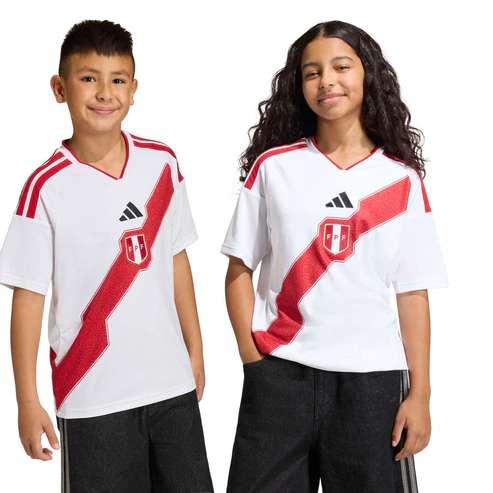 Peru 2026 Home Youth Jersey - Kene Art Heritage Junior Kit
