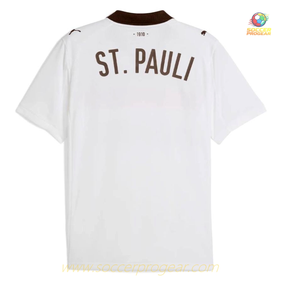 Soccer Team Shirt St. Pauli Away 2025-26 Edition