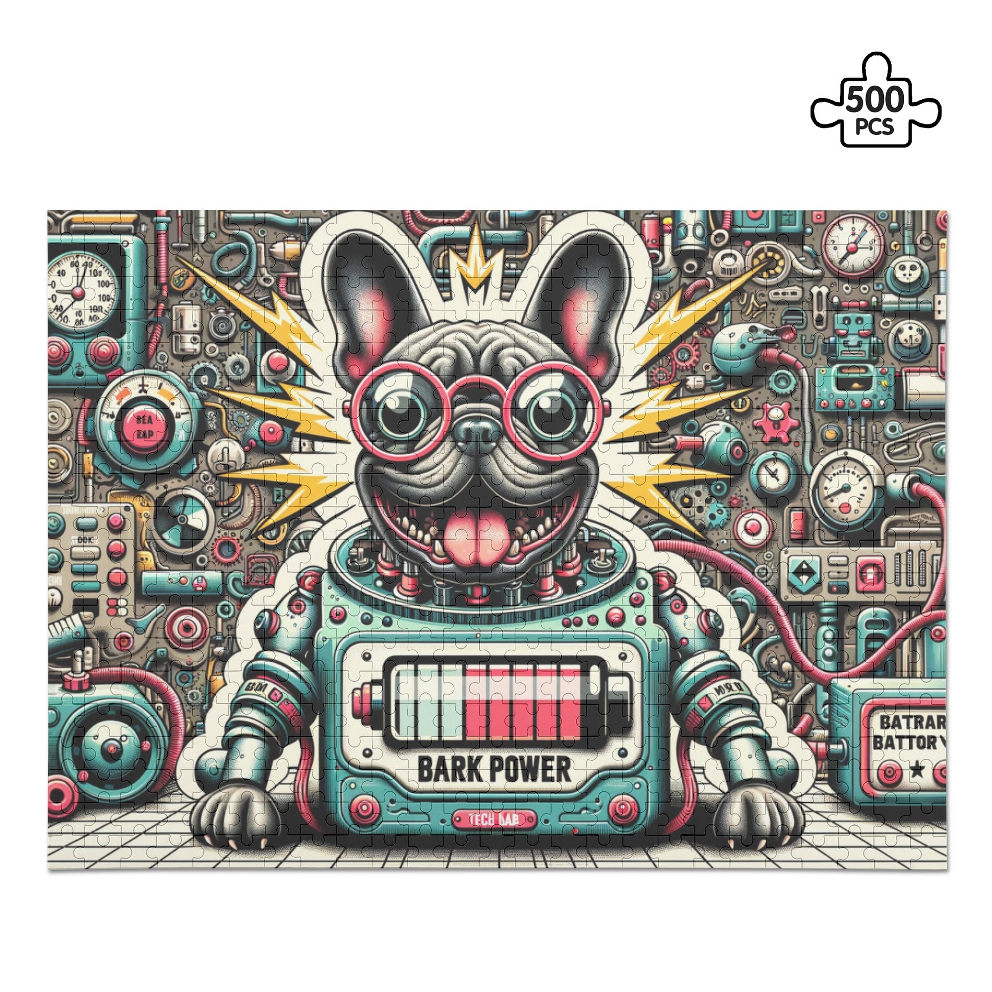 Trendy Fashion-Forward Ross - 500-piece Wooden Puzzle for Street Style