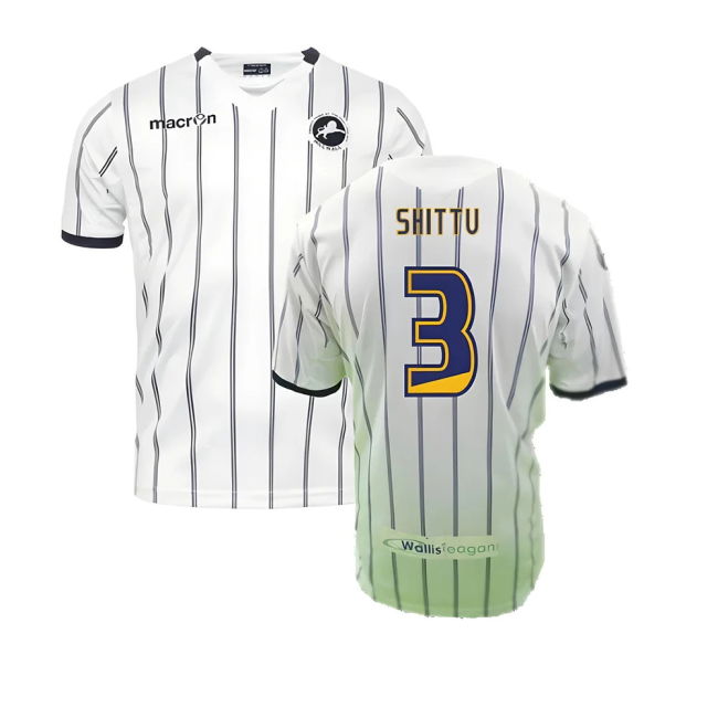Millwall 2013-14 Away Shirt ((Good) XXL) (Shittu 3)