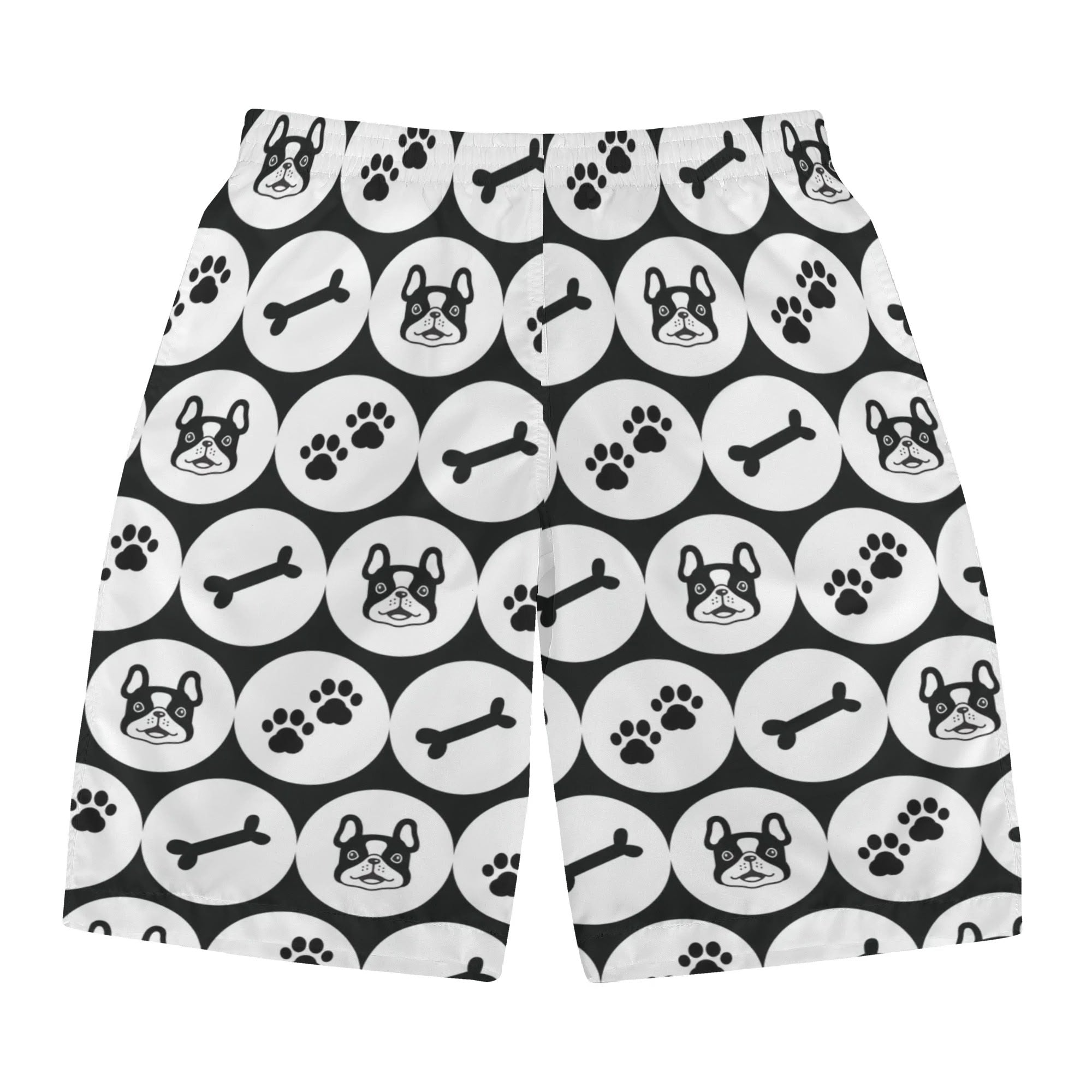 - French Bulldog Mens All Over Print Shorts Summer Wear | Durable Build