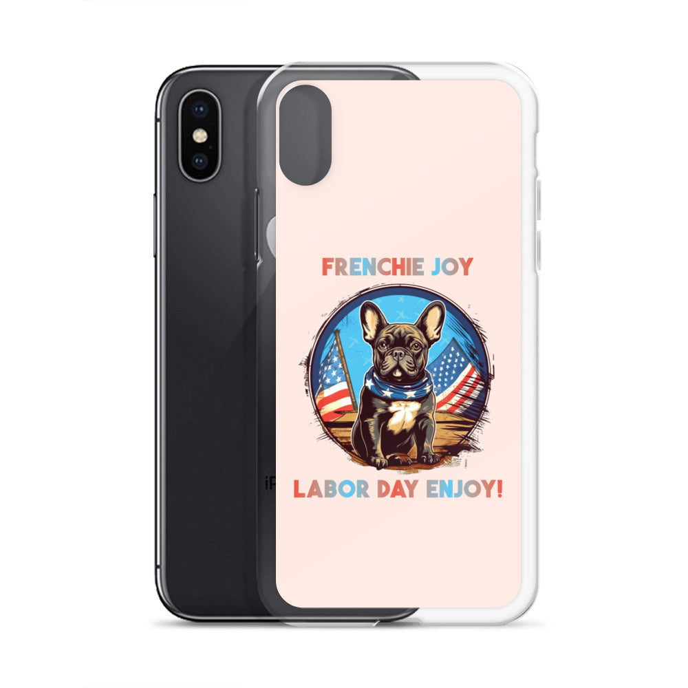 Frenchie Joy - Bulldog Clear Case For Iphone® For French Bulldogs