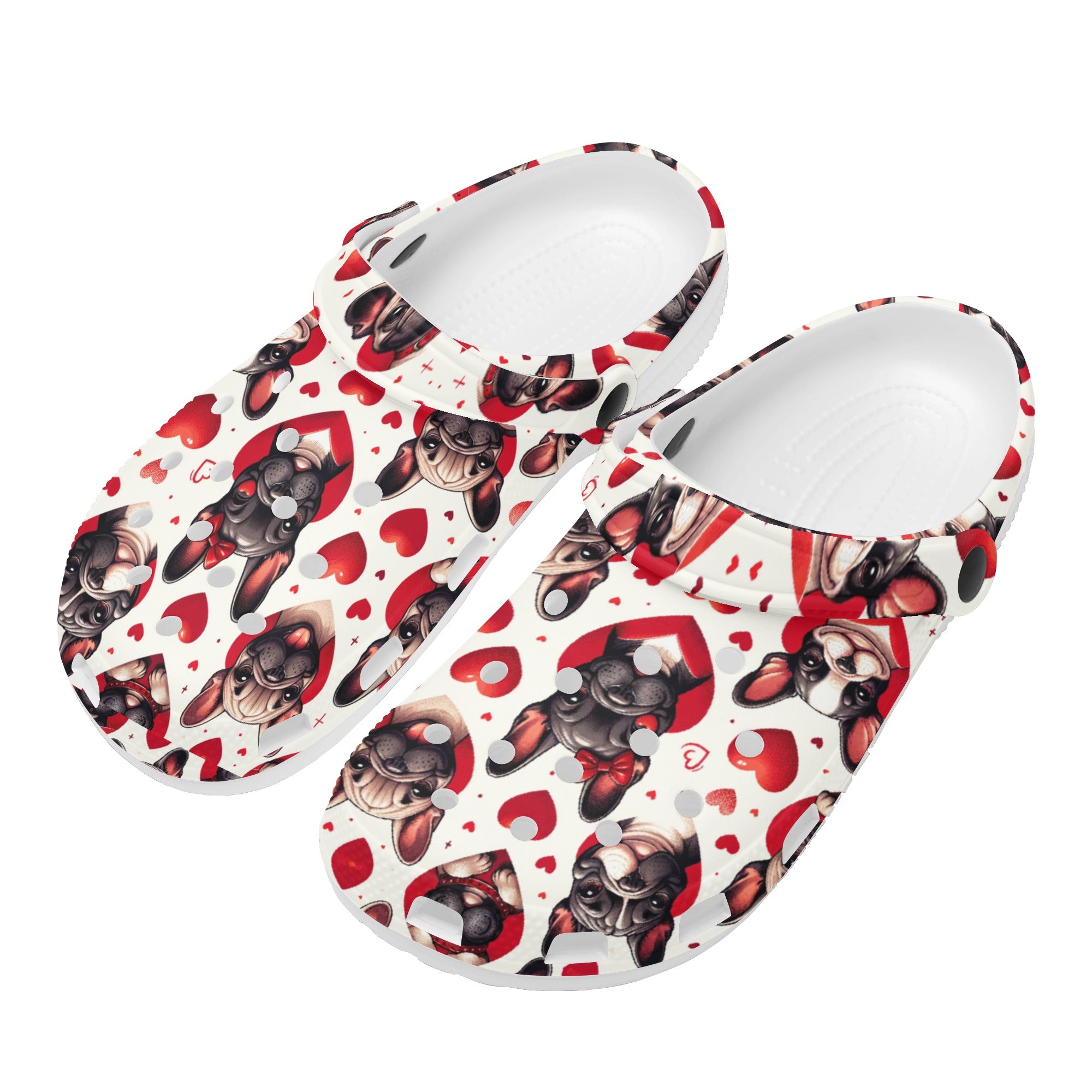 Frenchie-Fan Trendy High-Quality Holly - Unisex Clogs as a Gift Stylish
