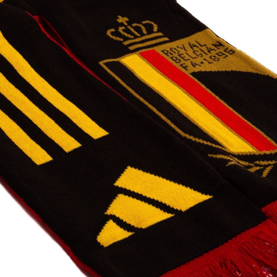 Belgium Scarf World Cup 2026 Power Red/jet Black/bold Gold