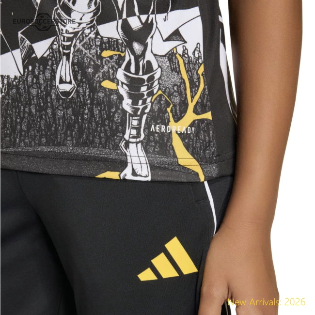 Match-Day 2025-2026 Real Madrid Pre Match Shirt (White) - Kids