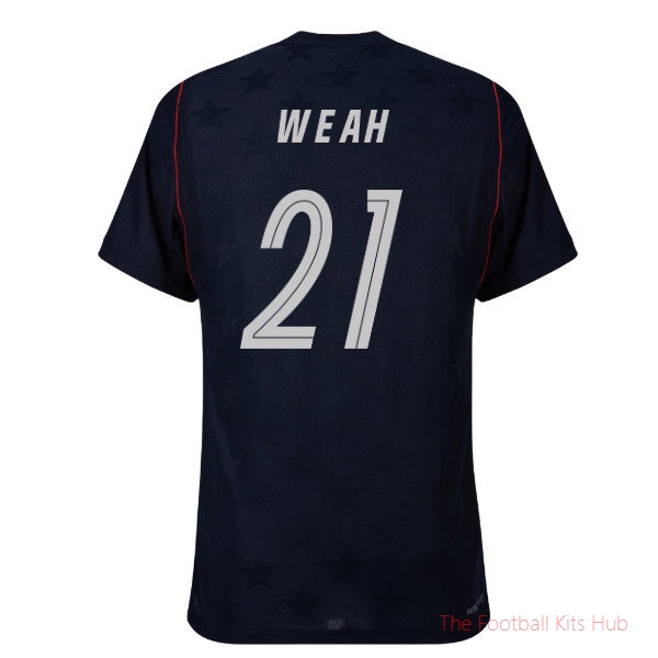 [JED] 2026/27 USA USMNT Away Authentic Shirt (Weah 21)