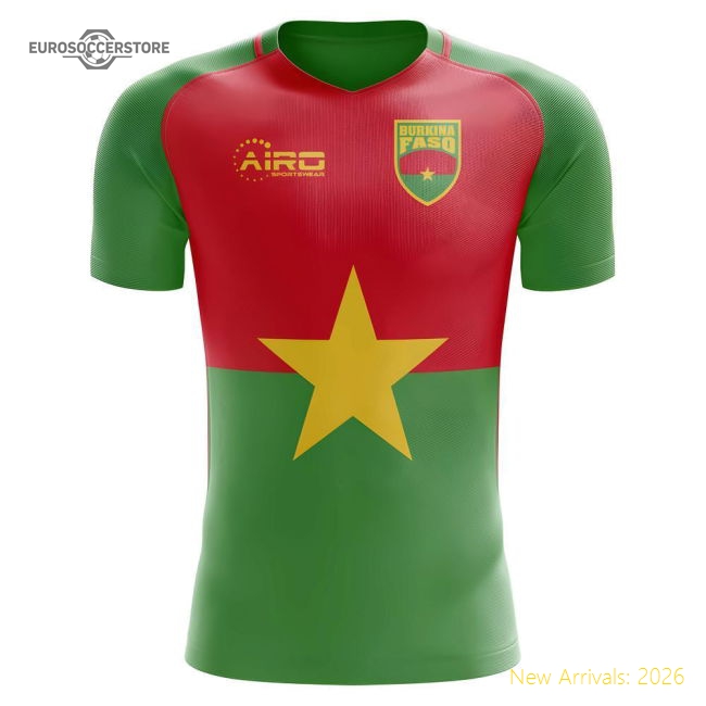 Durable Burkina Faso 20252026 Home Shirt () Slim Drifit
