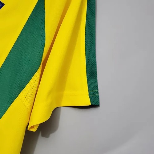 2002 Brazil Authentic Jersey Retro World Cup - Modern Comfort Fit -