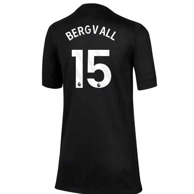 2025-2026 Tottenham Away Shirt (Kids) (Bergvall 15) (Fan Favorite)