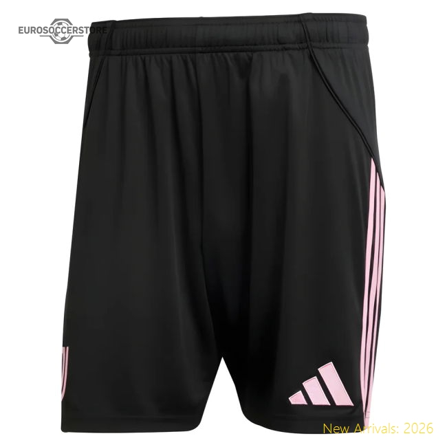 2025-2026 Juventus Home Jersey Shorts (Black) Match Replica