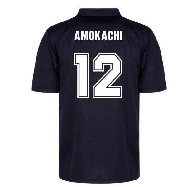[DDJ] Everton Out Retro Shirt Black Uniform 1995 (Amokachi 12)