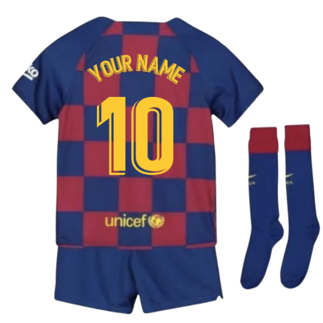 2019-2020 Barcelona Home Comfortable Football Shirt (Your Name)