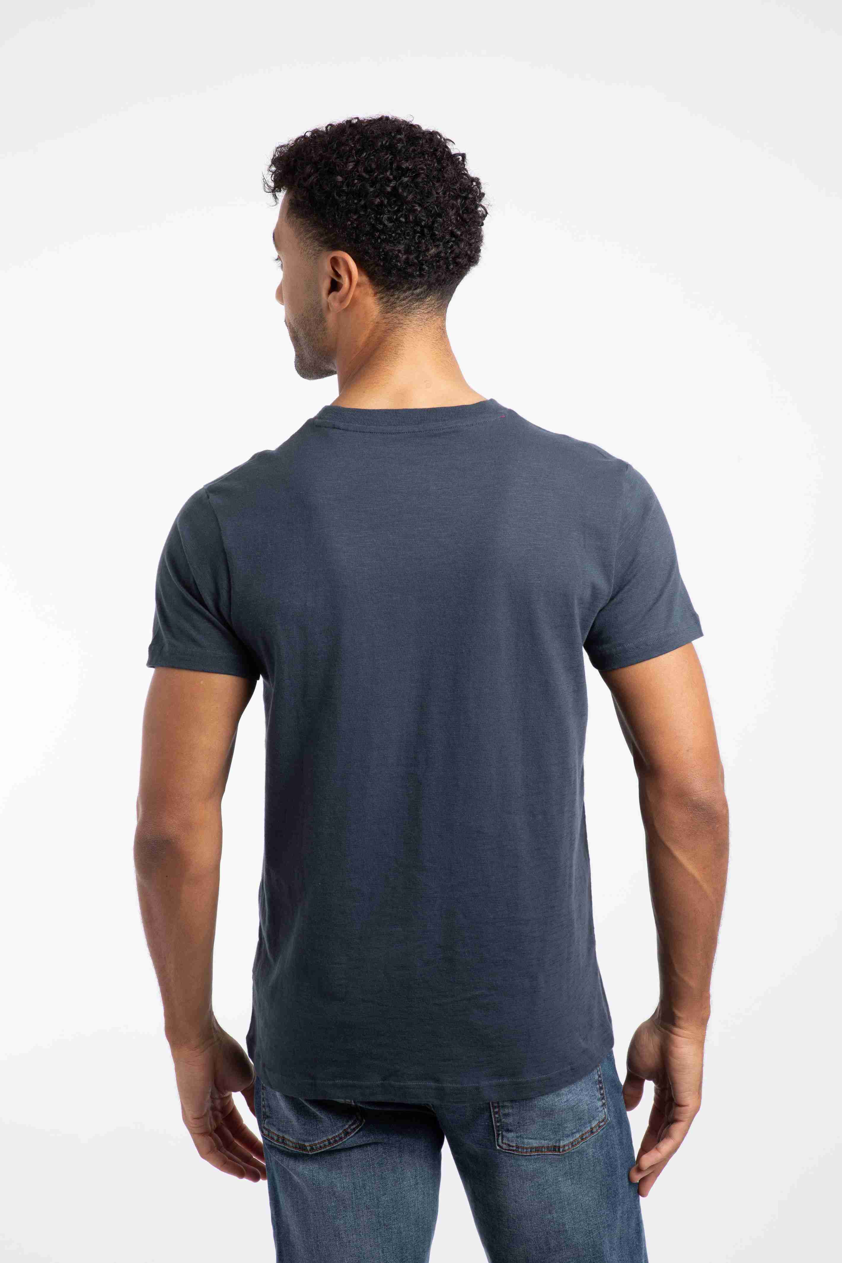 Fished Branded T-Shirt Navy