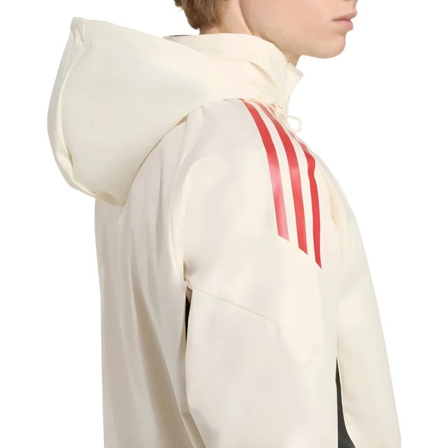 Elite Liverpool 2025-2026 Liverpool Allweather Jacket (White)