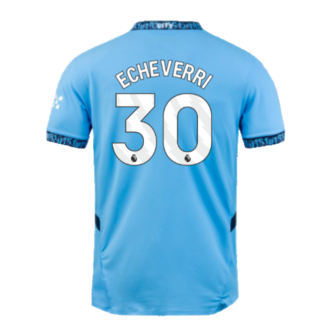 2024-2025 Man Performance City Home Authentic Jersey Echeverri 30