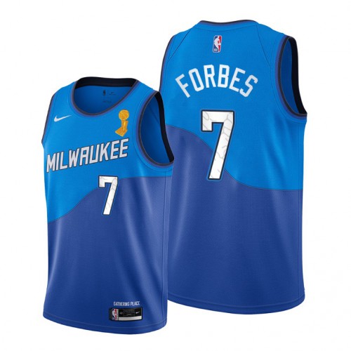 Nike Bucks Blue Milwaukee Bucks #7 Jersey - NBA Fan Apparel