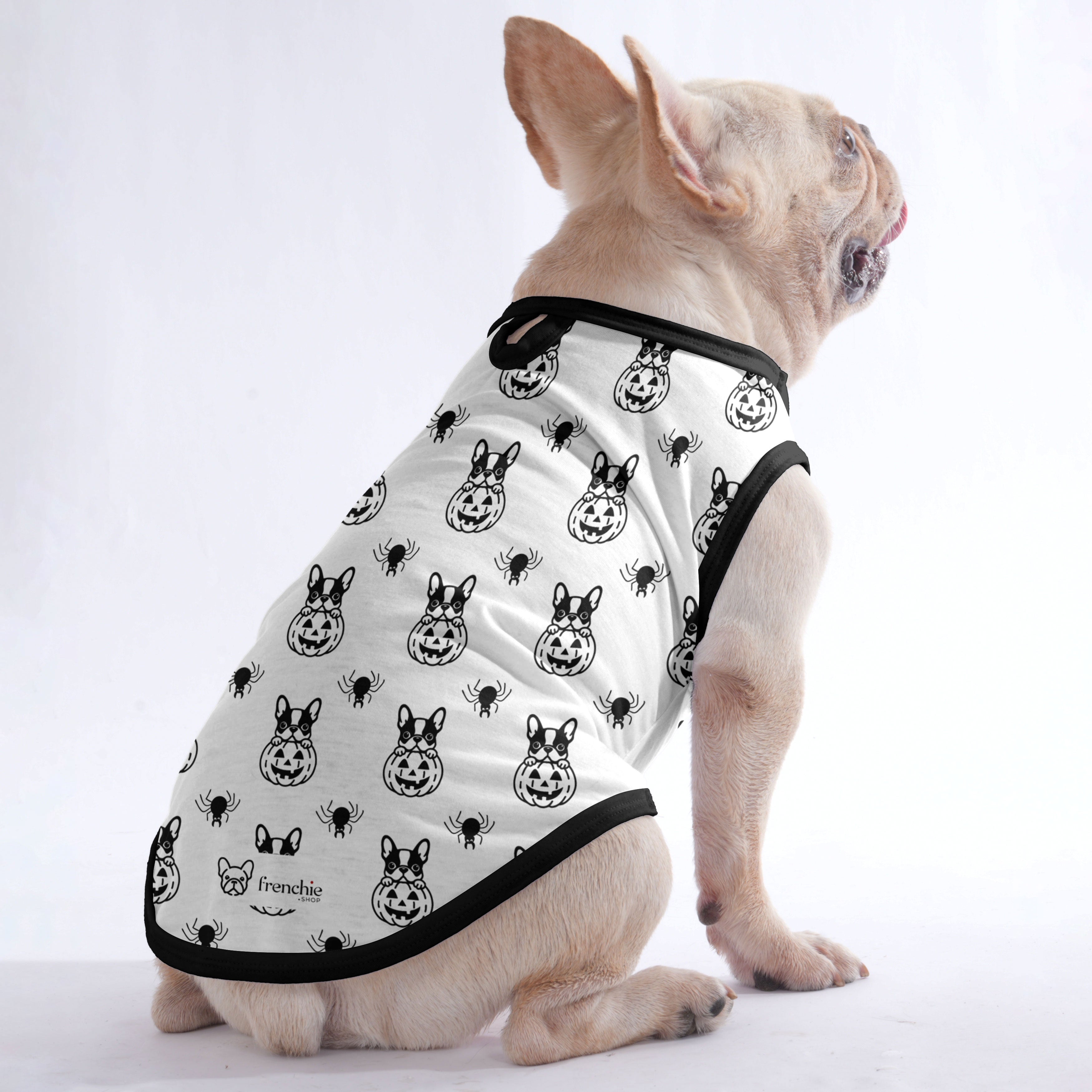 French Bulldog Snowball Halloween Shirt For Frenchies Frenchie Shop