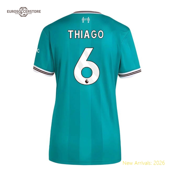 Liverpool Womens Thiago Comfortable Jersey Performance Fabric