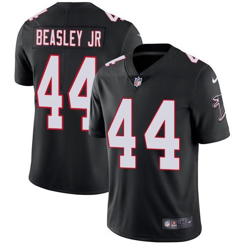 Authentic NFL Atlanta Falcons #44 Vic Beasley Black Limited Jersey