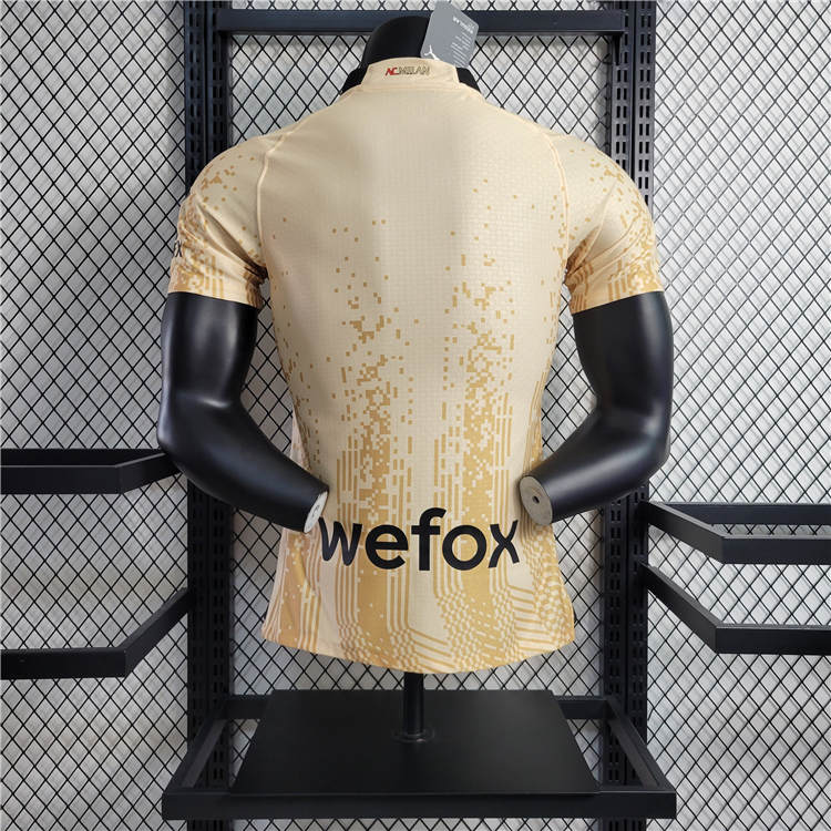 AC Milan 2324 Yellow Special Edition Shirt Player Version - Official