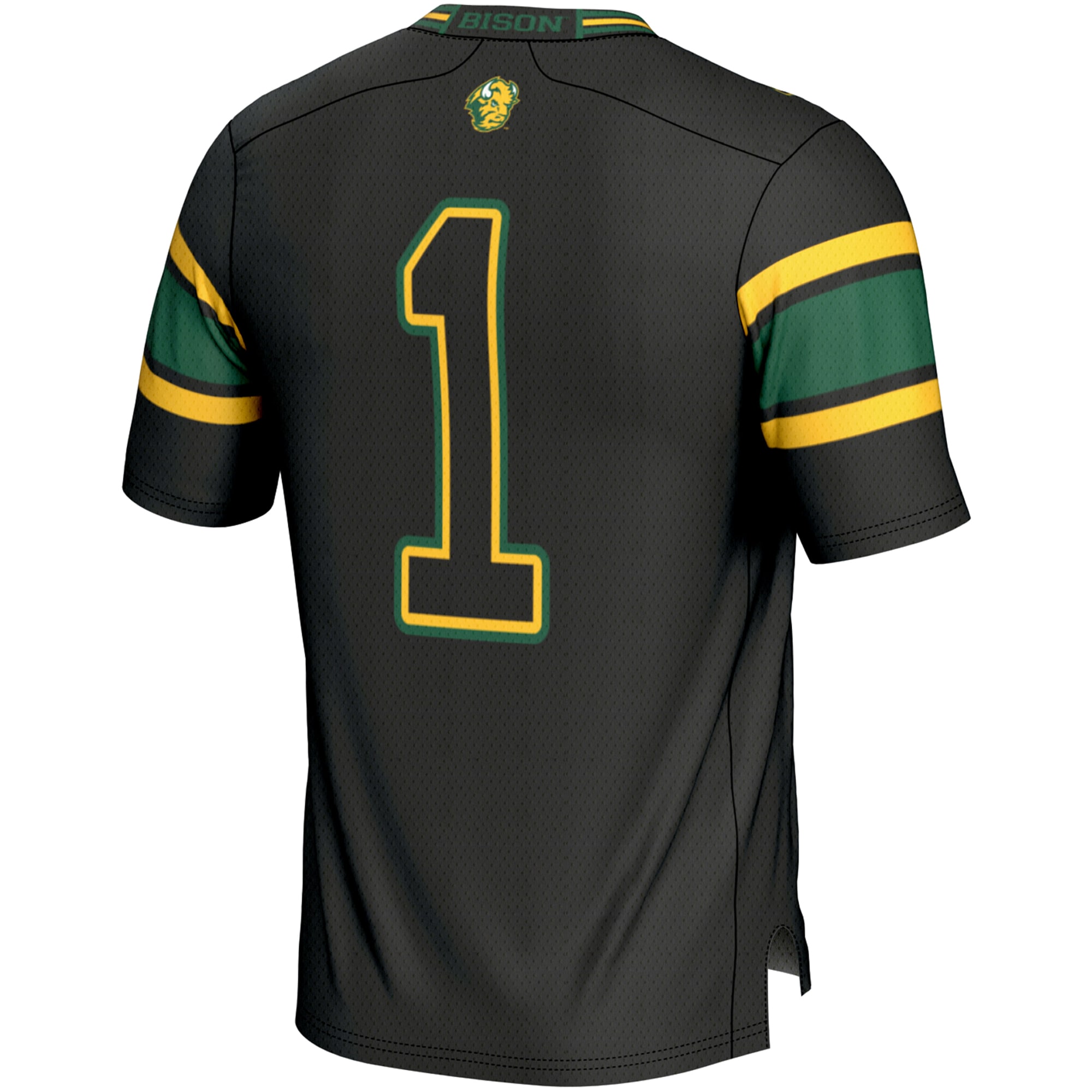 #1 NDSU Bison GameDay Greats Endzone 2026 Season Football Jersey - Black