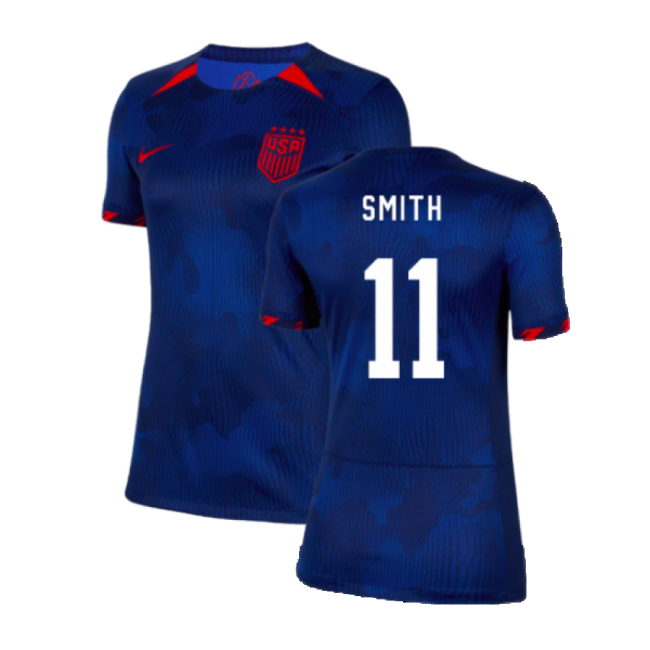 Tournament-Edition 2023-2024 Usa Wwc Away Shirt (Ladies) (Smith 11)