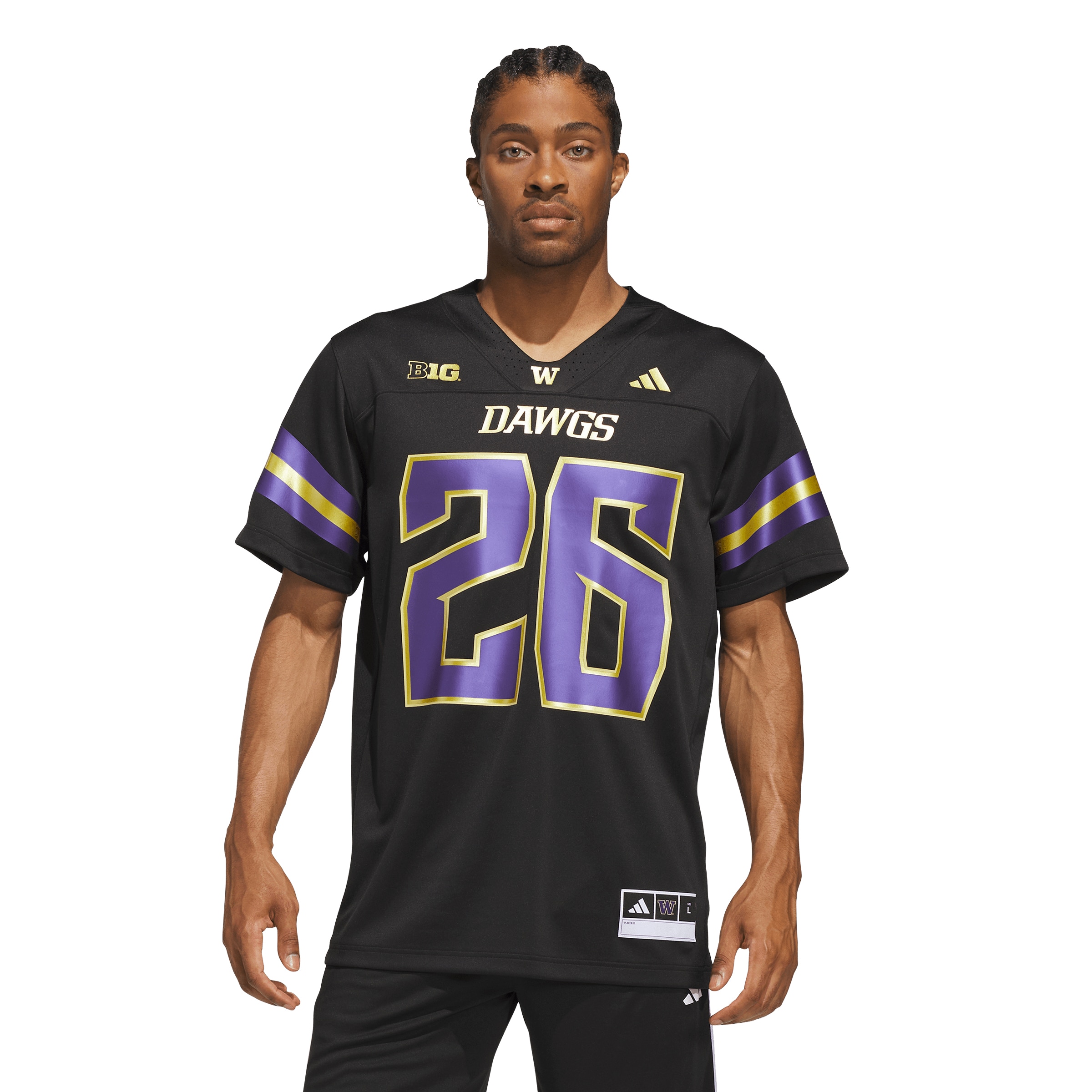 [DDG] Washington Huskies Unleash the Dawgs Premier Strategy Jersey - Black