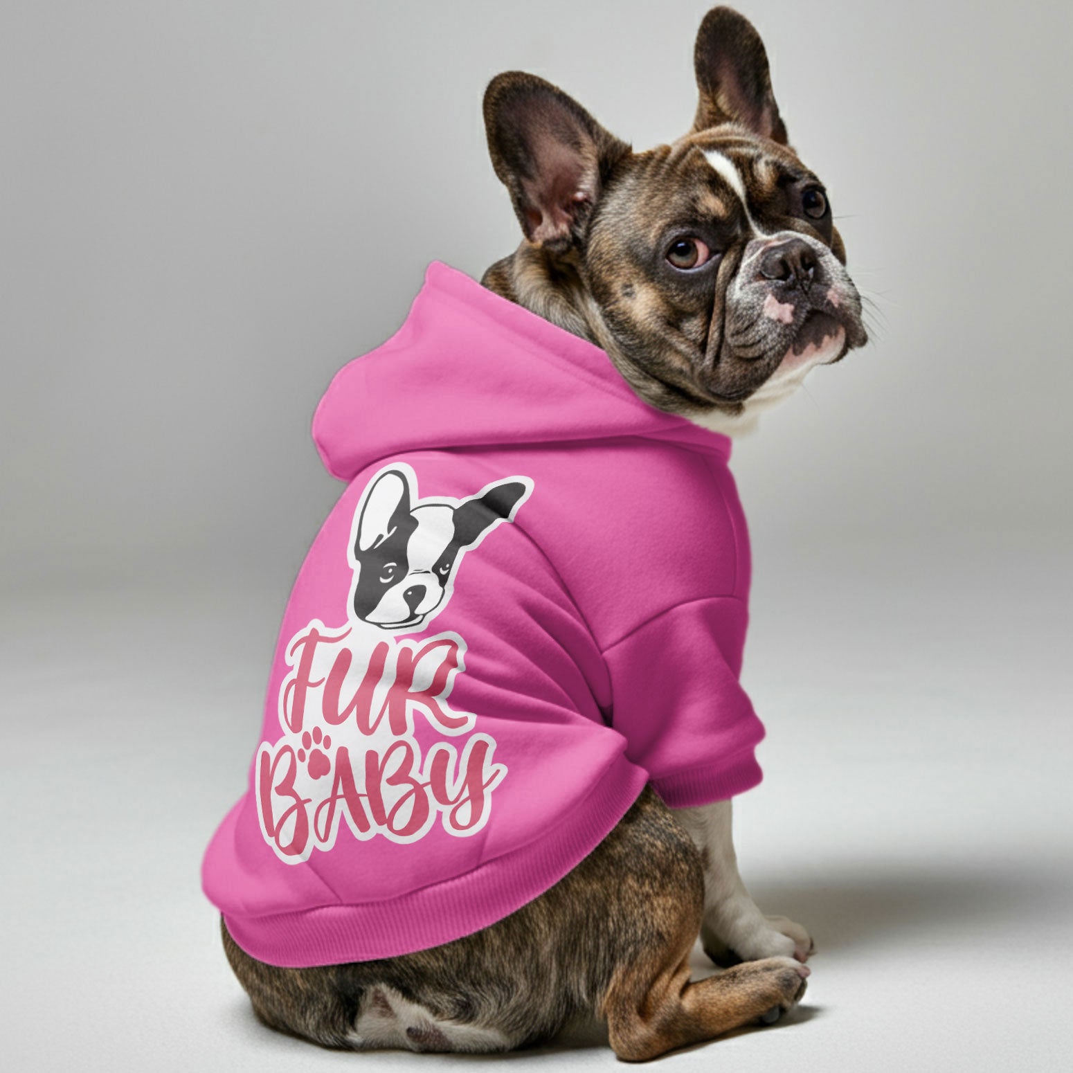 French Bulldog Fur Baby Personalized French Bulldog Hoodies With Funny
