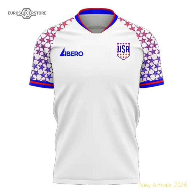 American National Team 2025-2026 Home Concept Football Kit (libero)