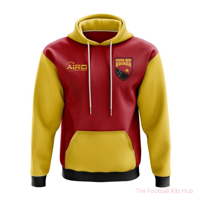 Papa New Guinea Concept Country Football Hoody (Red)