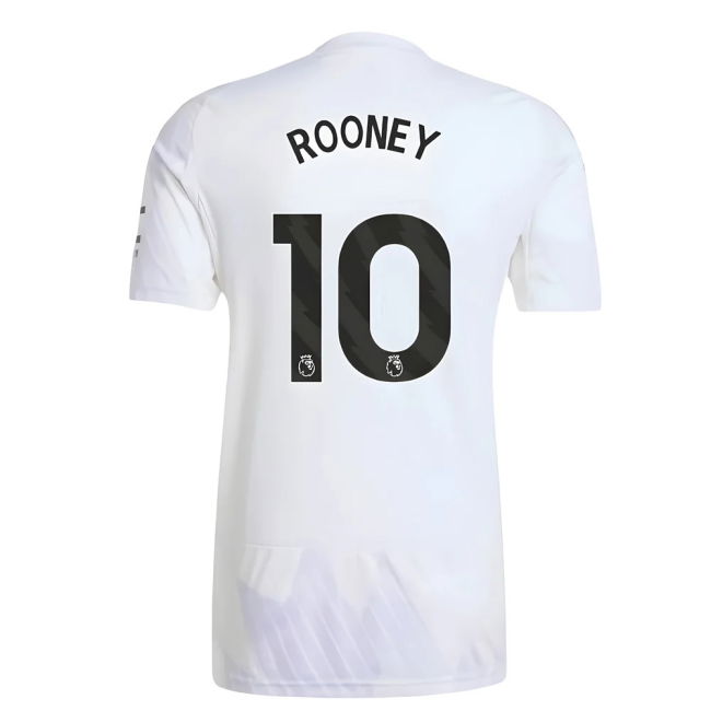 Game Replica Man Utd Away Fan Shirt (Adults) (Rooney 10)