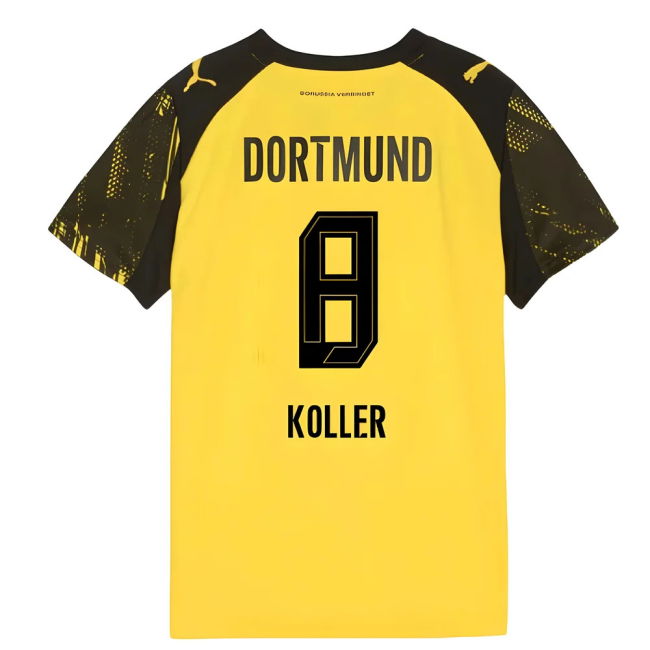 Borussia Dortmund Home 2025-2026 - durability football shirt vintage