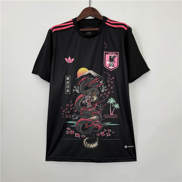 Japan 2023 Special Edition Black Soccer Jersey Football Shirt -