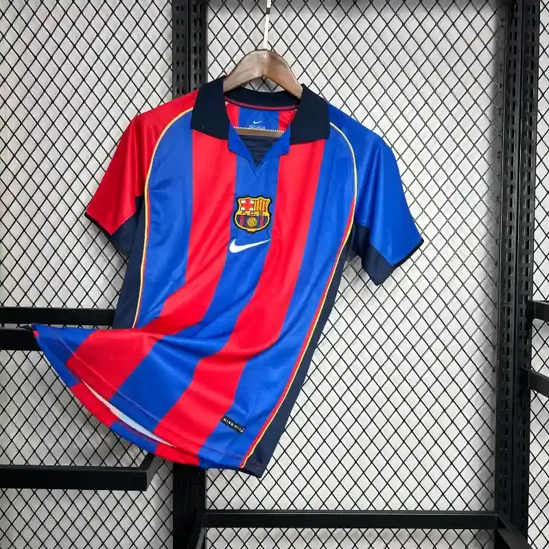 Cheap 2004-2005 Barcelona Jersey retro kit